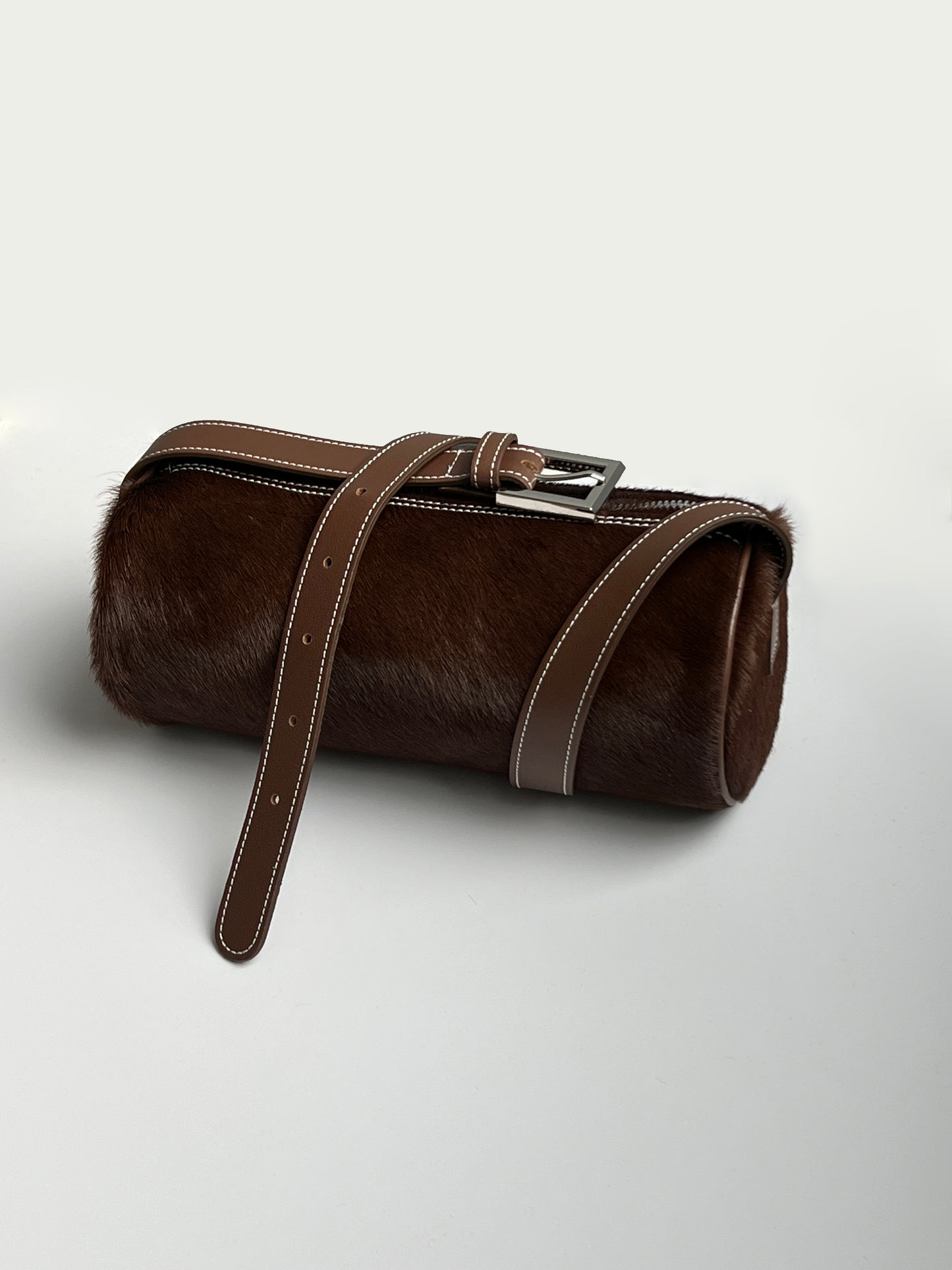 Bulles in Brown Calf Hair - darahamarneh