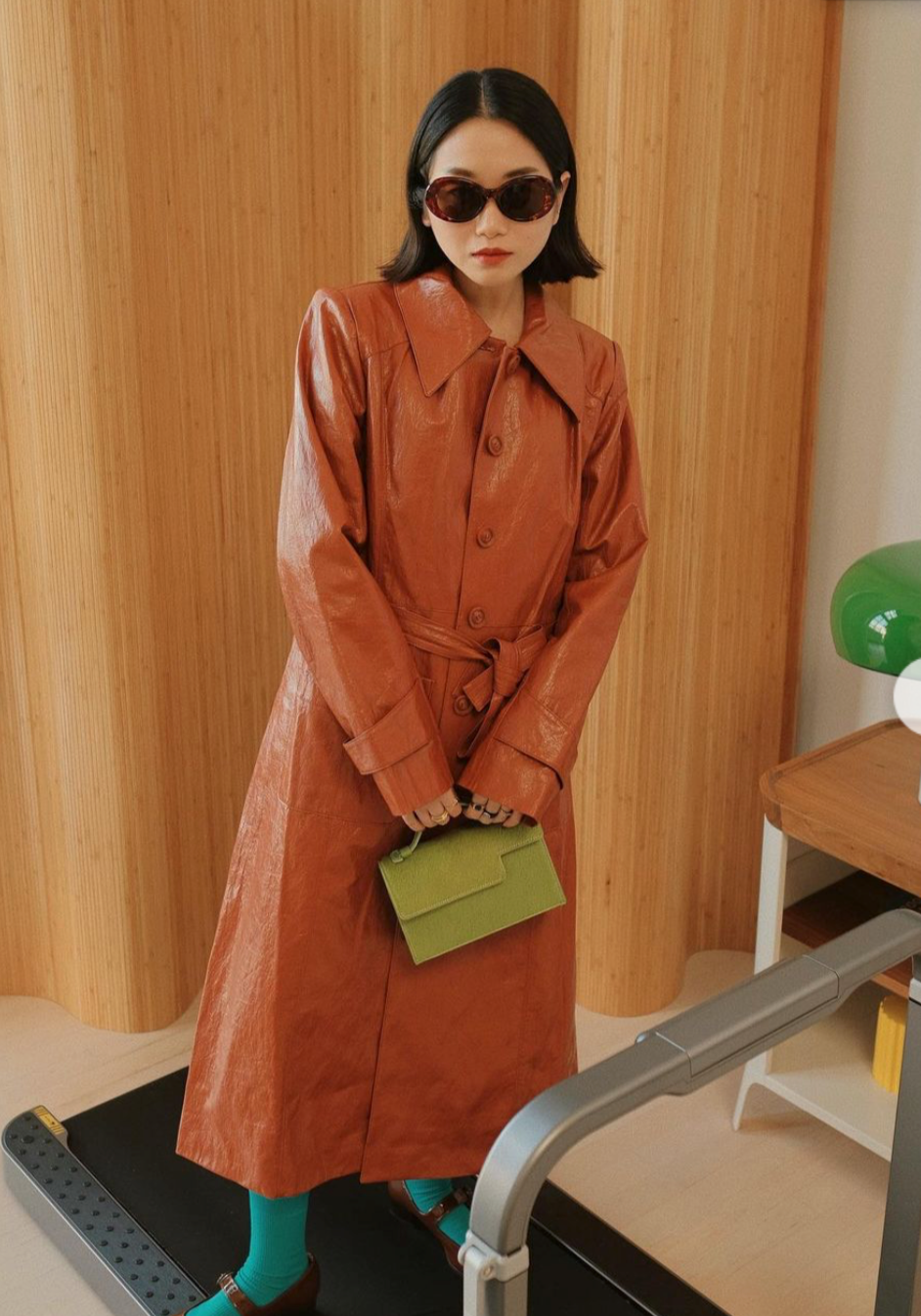 Valletta in Green Calf Hair - darahamarneh