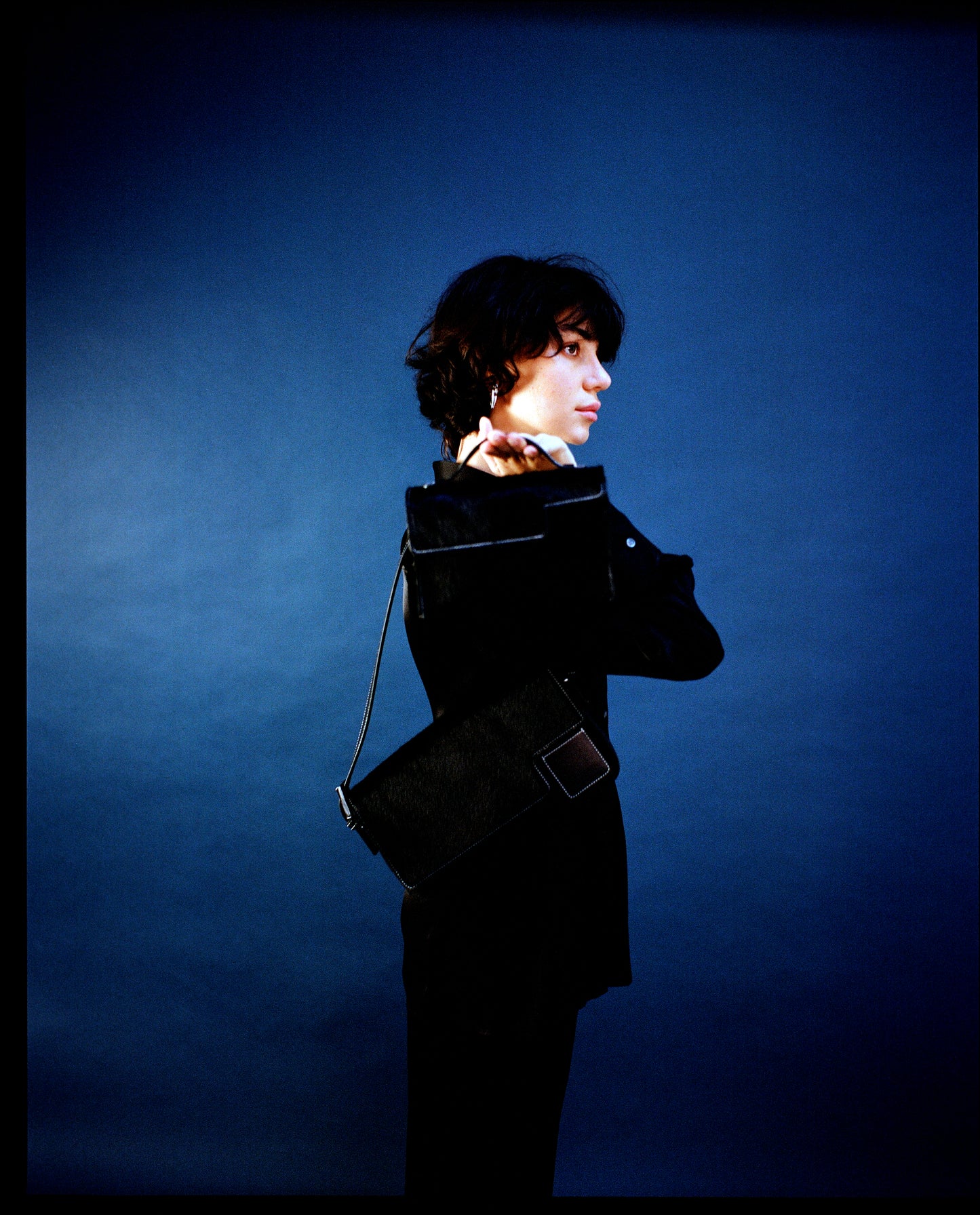 Valletta in Black Calf Hair - darahamarneh