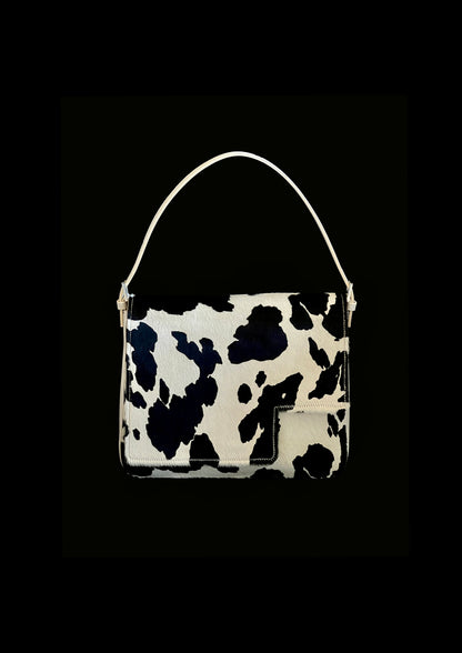 925 "L" in Cow Printed Calf Hair