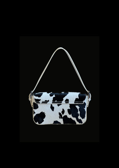 Baguette in Cow Printed Calf Hair